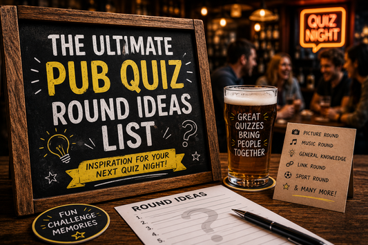 The Ultimate Pub Quiz Round Ideas List