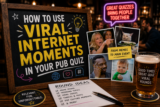 How to Use Viral Internet Moments in Your Pub Quiz