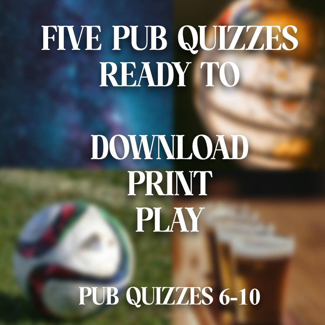 Pub Quiz BUNDLE 2