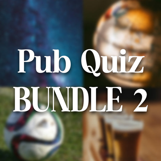 Pub Quiz BUNDLE 2