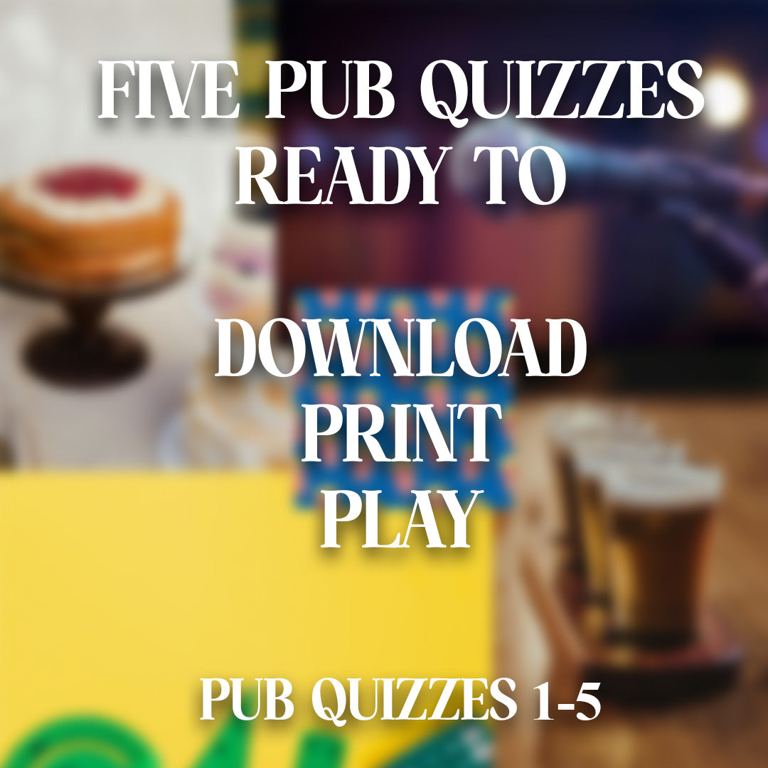Pub Quiz BUNDLE