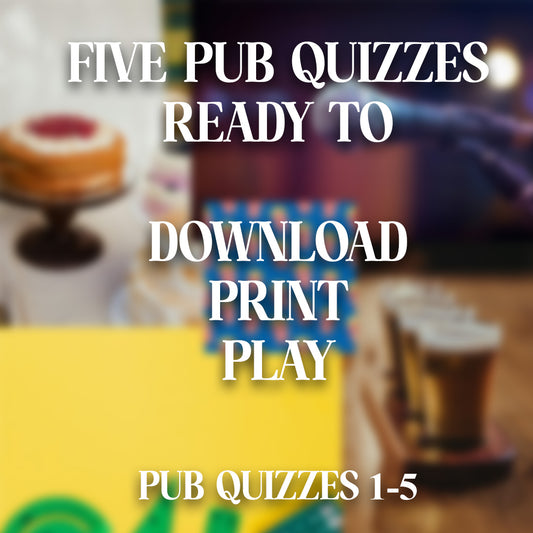Pub Quiz BUNDLE