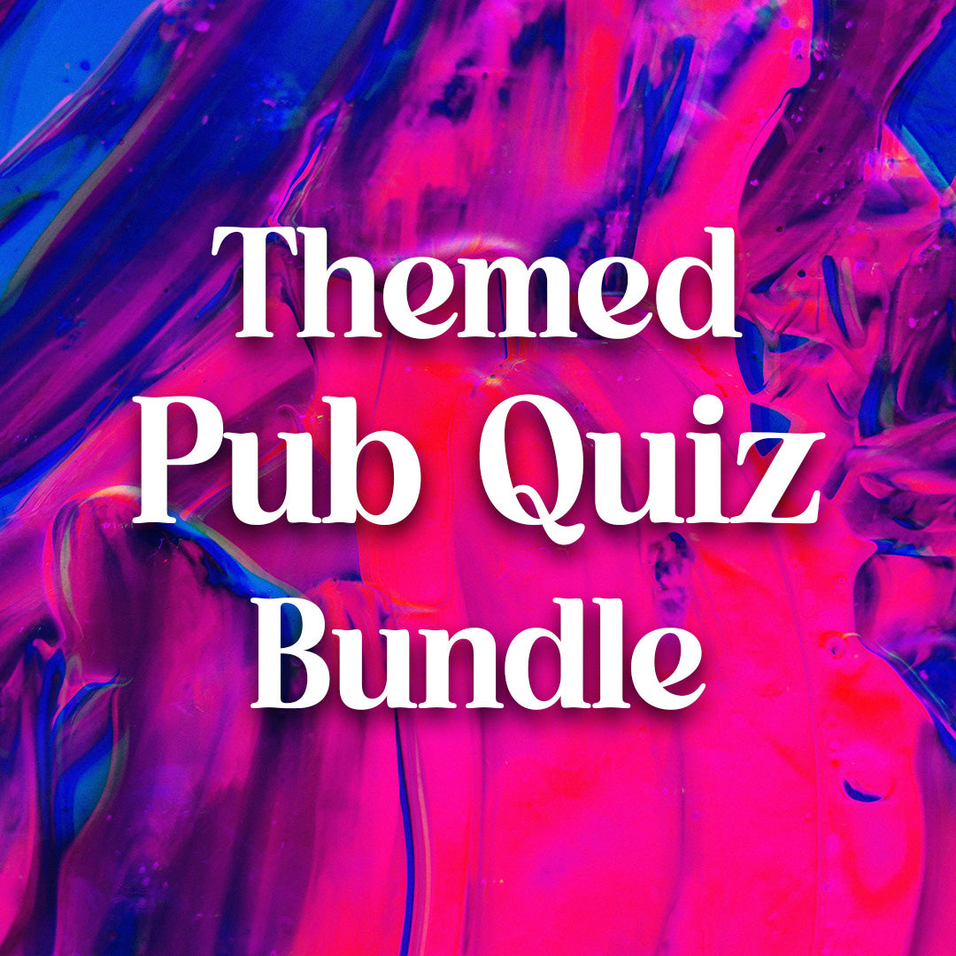 Themed Pub Quiz Bundle